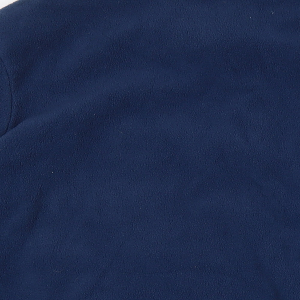 Nutmeg Mens Blue Crew Neck Polyester Pullover Jumper Size XL Long Sleeve