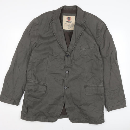 Marks and Spencer Mens Grey Jacket Size XL Button
