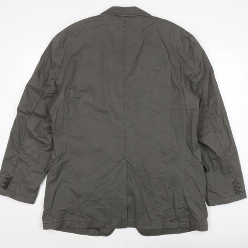 Marks and Spencer Mens Grey Jacket Size XL Button