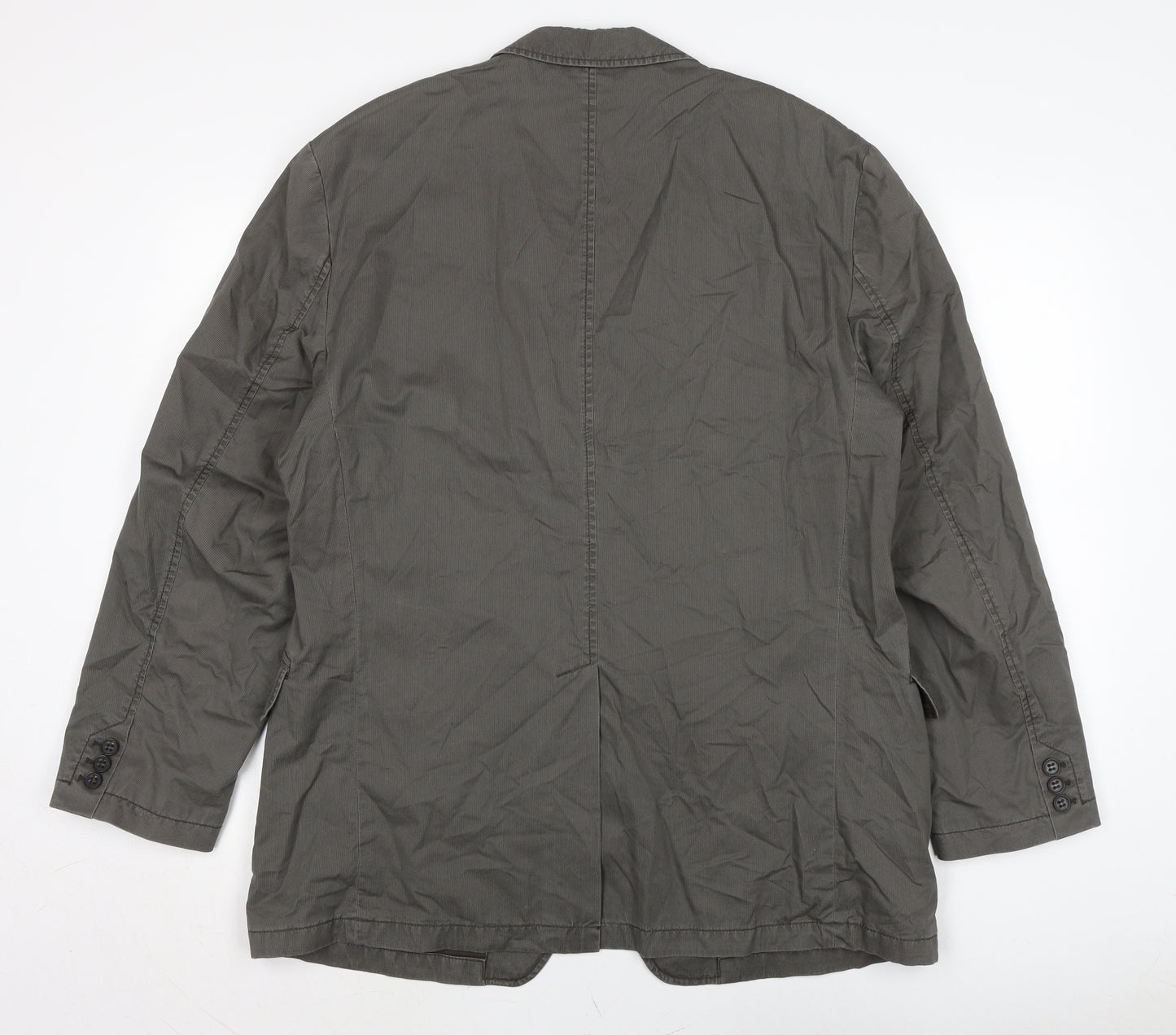 Marks and Spencer Mens Grey Jacket Size XL Button