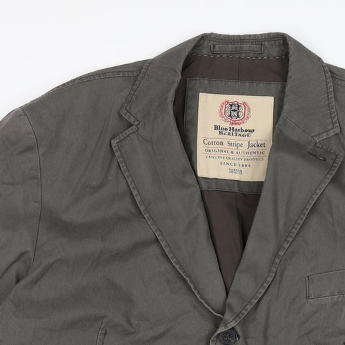 Marks and Spencer Mens Grey Jacket Size XL Button