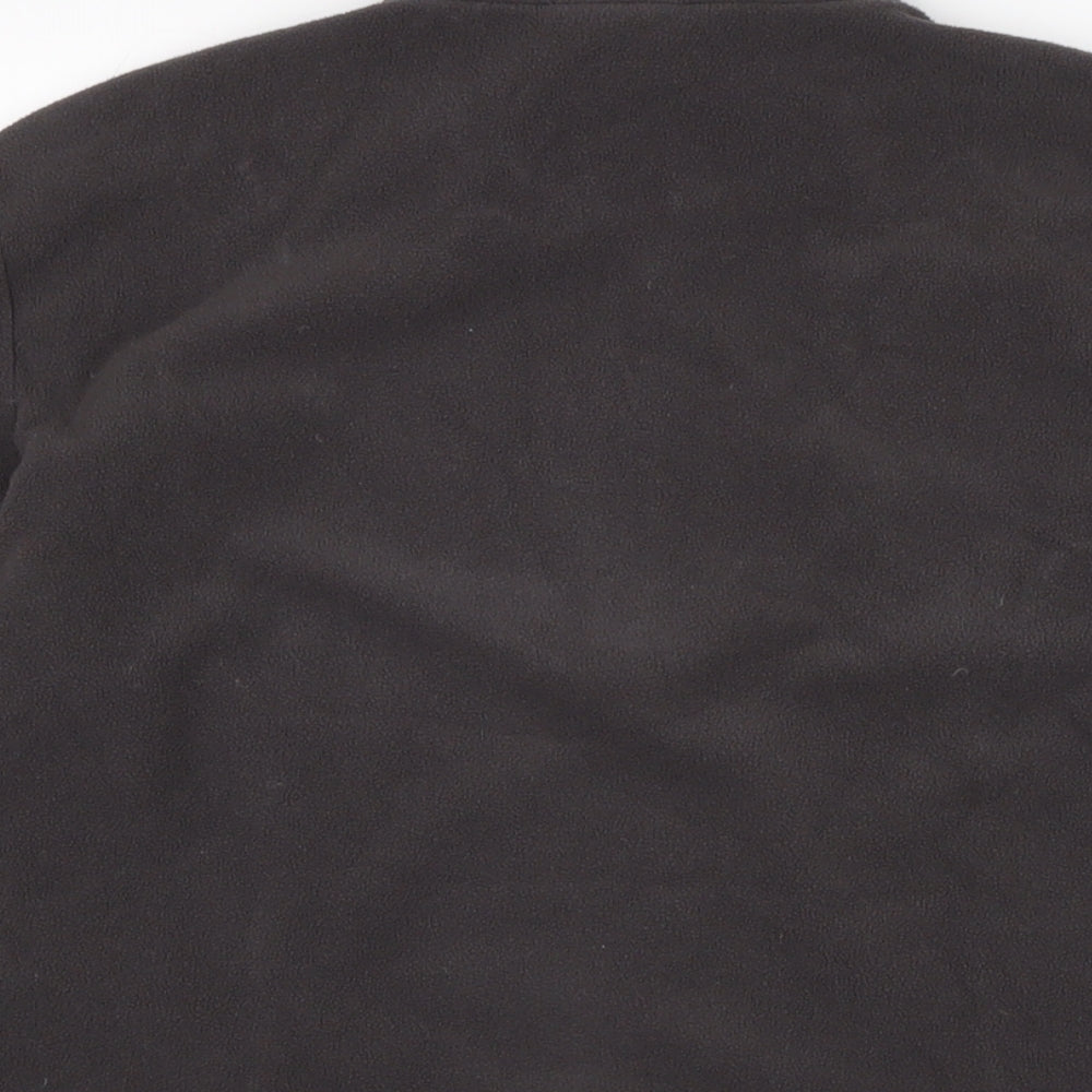 Jack Wolfskin Womens Grey Mock Neck Polyester Pullover Jumper Size M