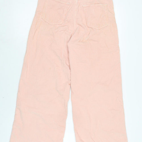 BDG Womens Pink Cotton Trousers Size 6 L22 in Regular Zip