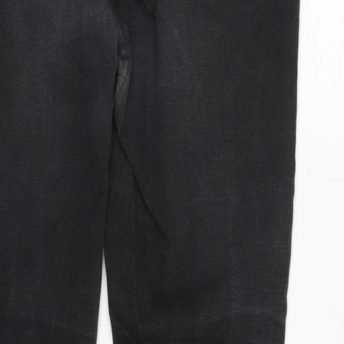 Peacocks Mens Blue Cotton Blend Tapered Jeans Size 30 in L28 in Regular Zip