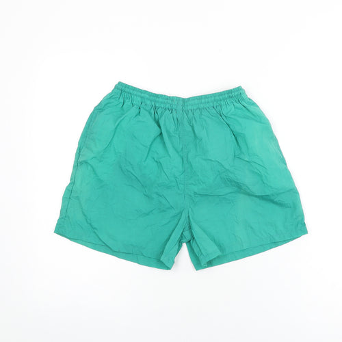 Coconut Joe Boys Green Nylon Bermuda Shorts Size M Regular - Swim Short