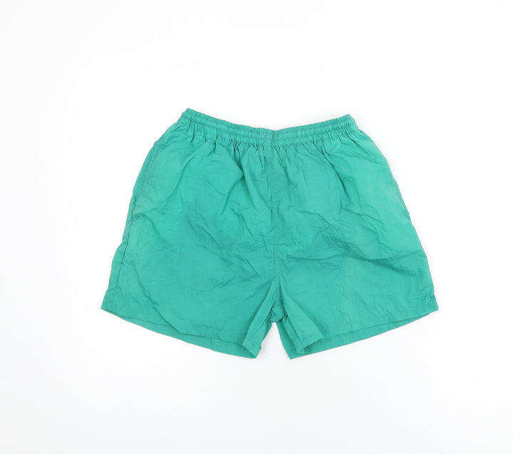 Coconut Joe Boys Green Nylon Bermuda Shorts Size M Regular - Swim Short