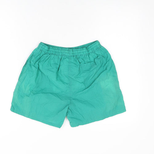 Coconut Joe Boys Green Nylon Bermuda Shorts Size M Regular - Swim Short