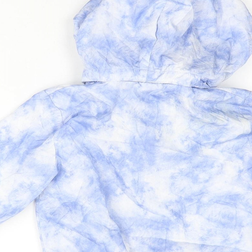 H&M Baby Blue Tie Dye Jacket Size 18 Months Zip