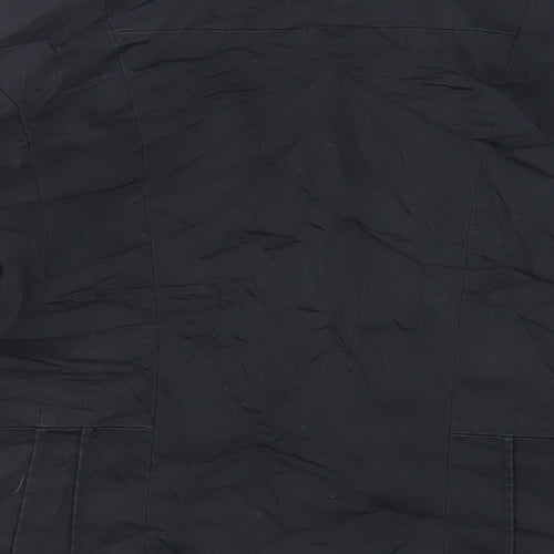 H&M Womens Black Jacket Blazer Size 10 Button