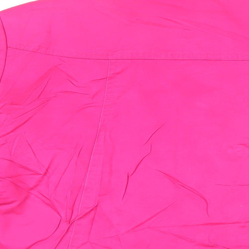 Marks and Spencer Womens Pink Jacket Size 14 Button