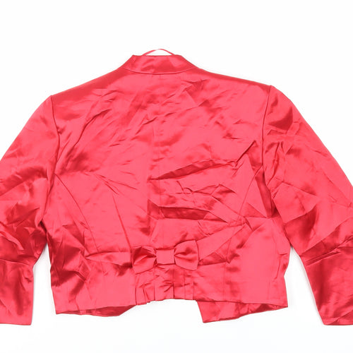 Roman Womens Red Jacket Size 10 - Open