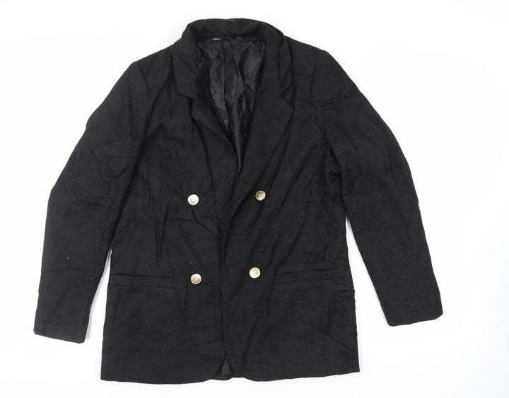 NEXT Womens Black Jacket Blazer Size 14 - Open