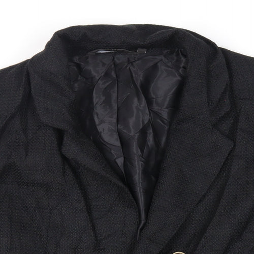 NEXT Womens Black Jacket Blazer Size 14 - Open
