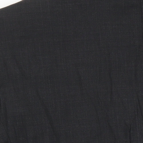 M&S Mens Grey Wool Jacket Blazer Size 42 Regular