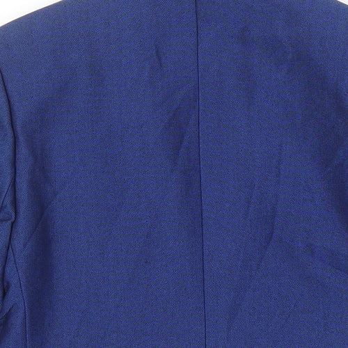 M&S Boys Blue Jacket Blazer Size 3-4 Years