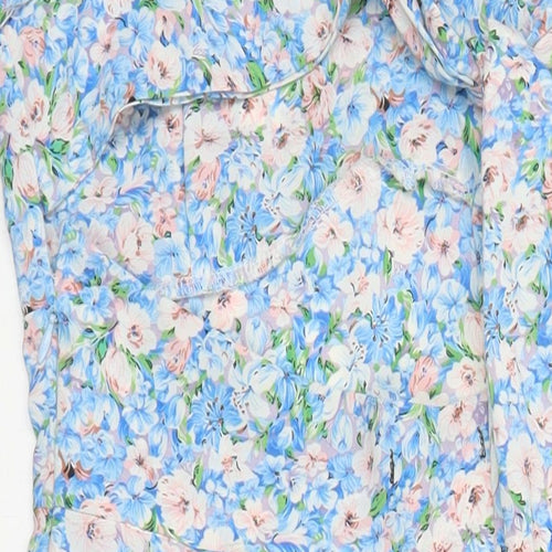 Quiz Womens Multicoloured Floral Polyester A-Line Size 12 Sweetheart