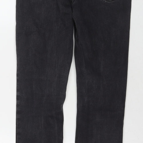 Principles Womens Black Cotton Skinny Jeans Size 20 L28 in Slim Zip