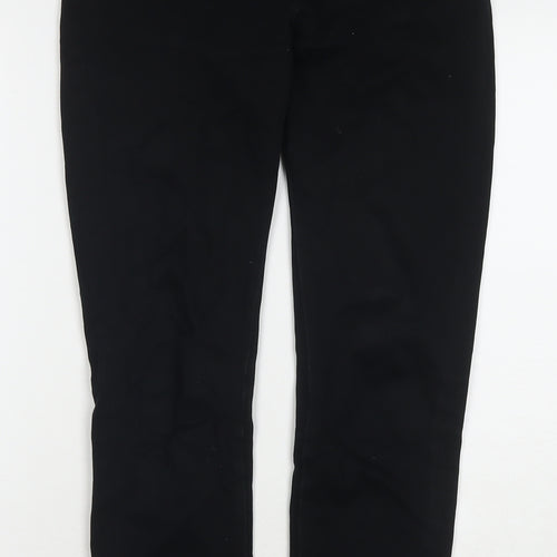 Polo Ralph Lauren Womens Black Cotton Skinny Jeans Size 27 in L26 in Regular Zip