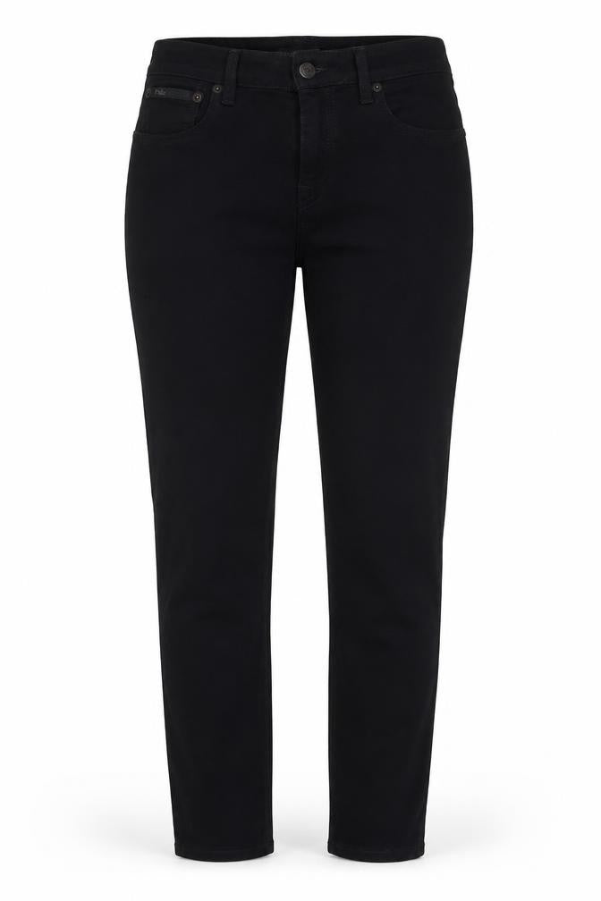 Polo Ralph Lauren Womens Black Cotton Skinny Jeans Size 27 in L26 in Regular Zip