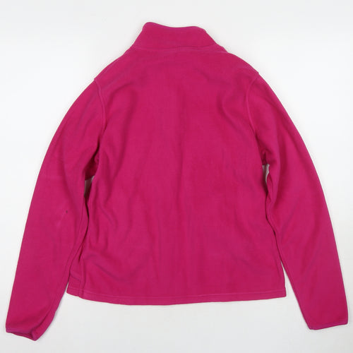 Marks and Spencer Womens Pink Jacket Size 12 Zip