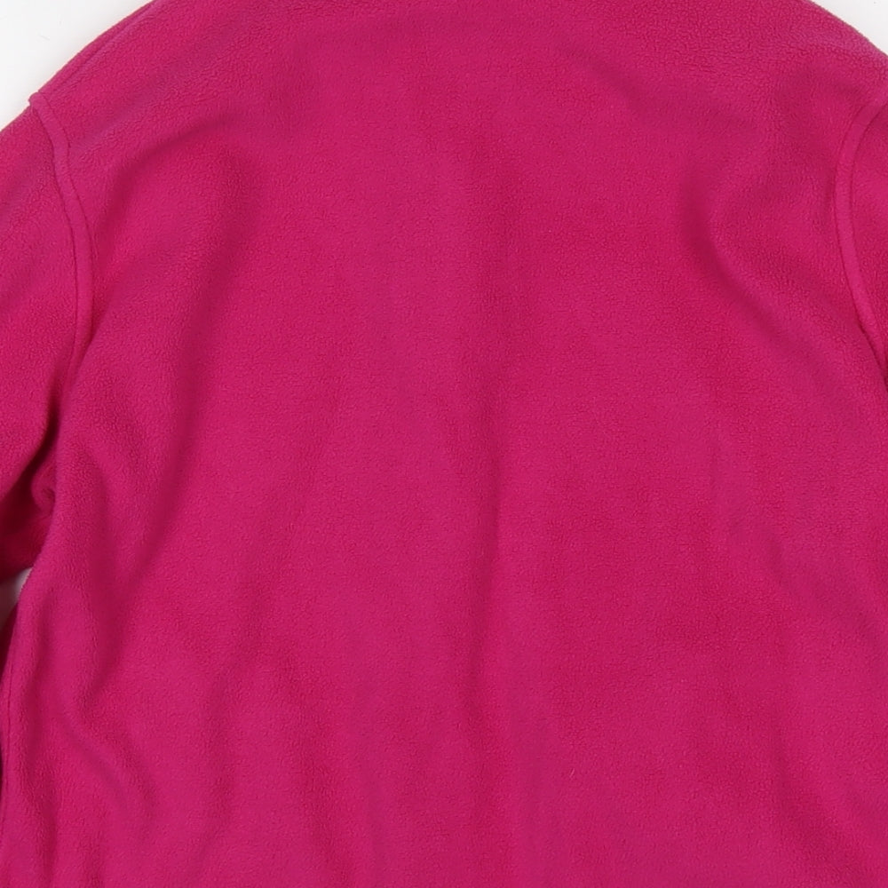 Marks and Spencer Womens Pink Jacket Size 12 Zip