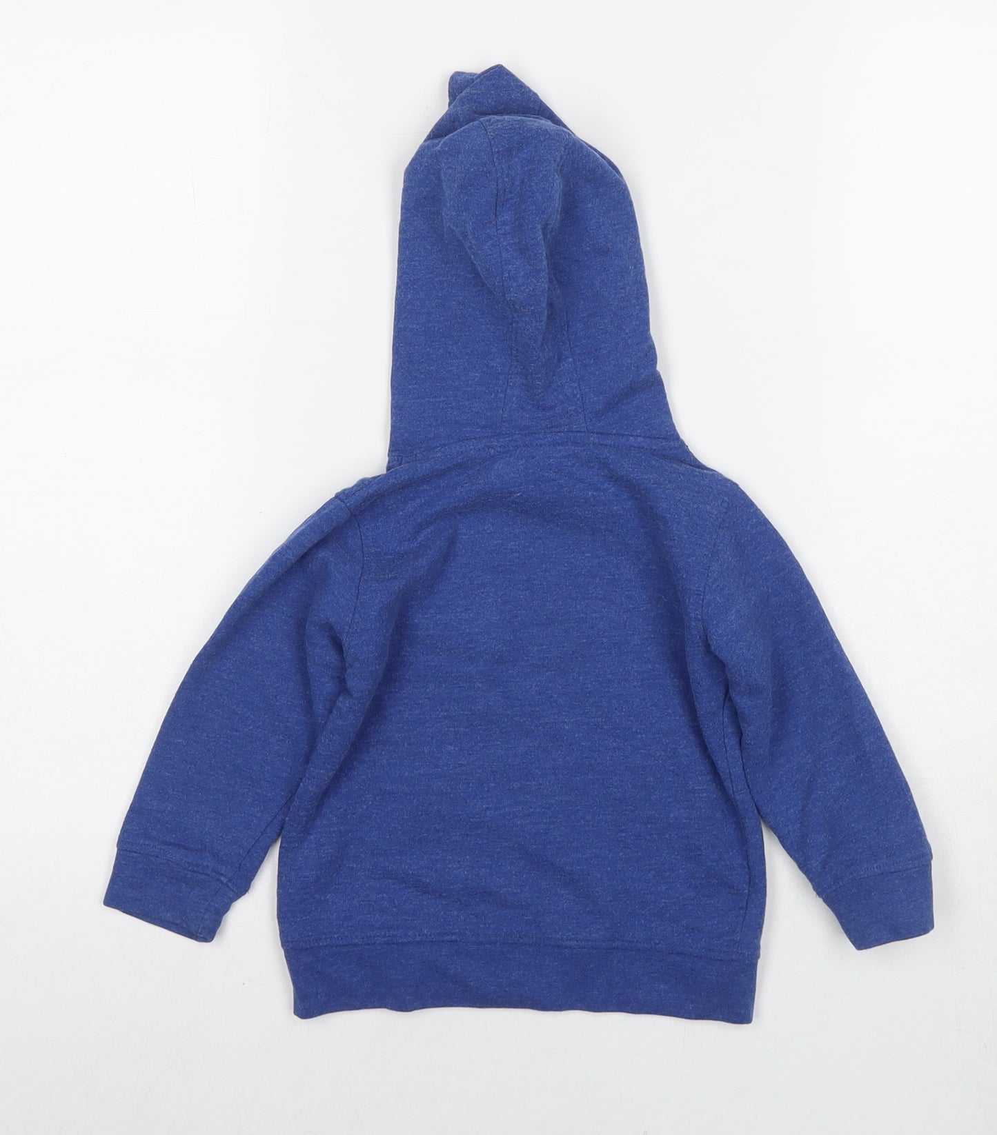 Urban Rascles Boys Blue Cotton Pullover Hoodie Size 3 Years Pullover
