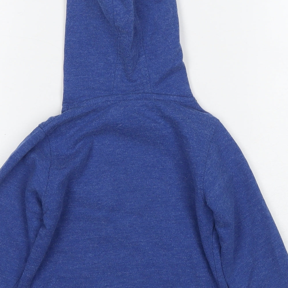 Urban Rascles Boys Blue Cotton Pullover Hoodie Size 3 Years Pullover