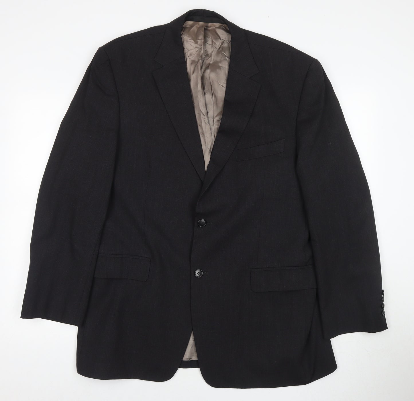 Marks and Spencer Mens Grey Wool Jacket Suit Jacket Size 42 Regular