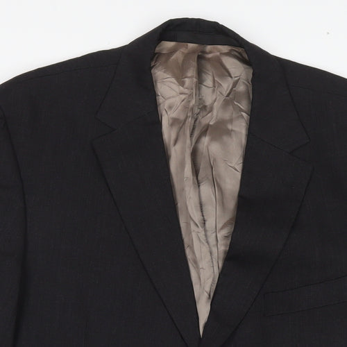 Marks and Spencer Mens Grey Wool Jacket Suit Jacket Size 42 Regular