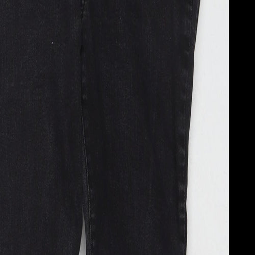 365 Denim Womens Black Cotton Skinny Jeans Size 16 L27 in Regular Zip