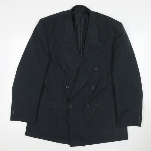Burton Mens Grey Polyester Jacket Suit Jacket Size 44 Regular