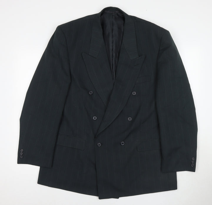 Burton Mens Grey Polyester Jacket Suit Jacket Size 44 Regular