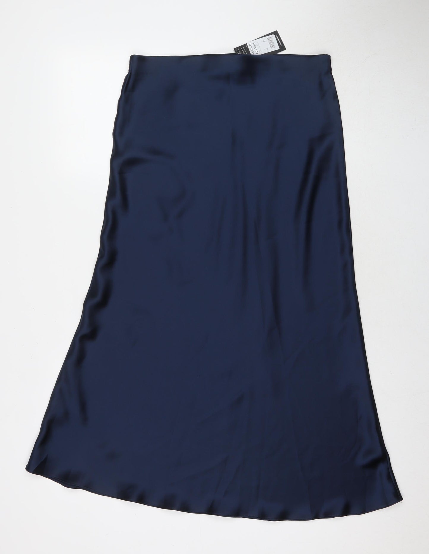 New Look Womens Blue Polyester Maxi Skirt Size 12
