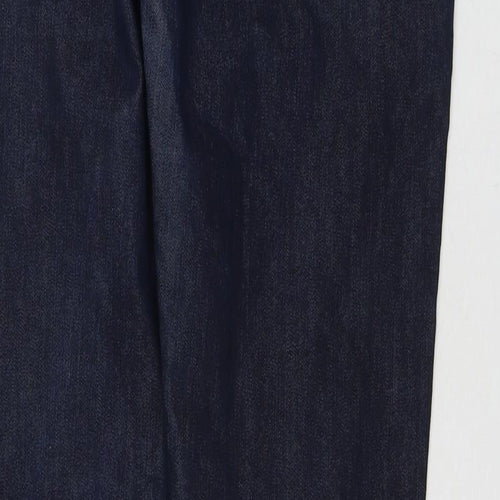 Gap Mens Blue Cotton Skinny Jeans Size 32 in L30 in Regular Zip