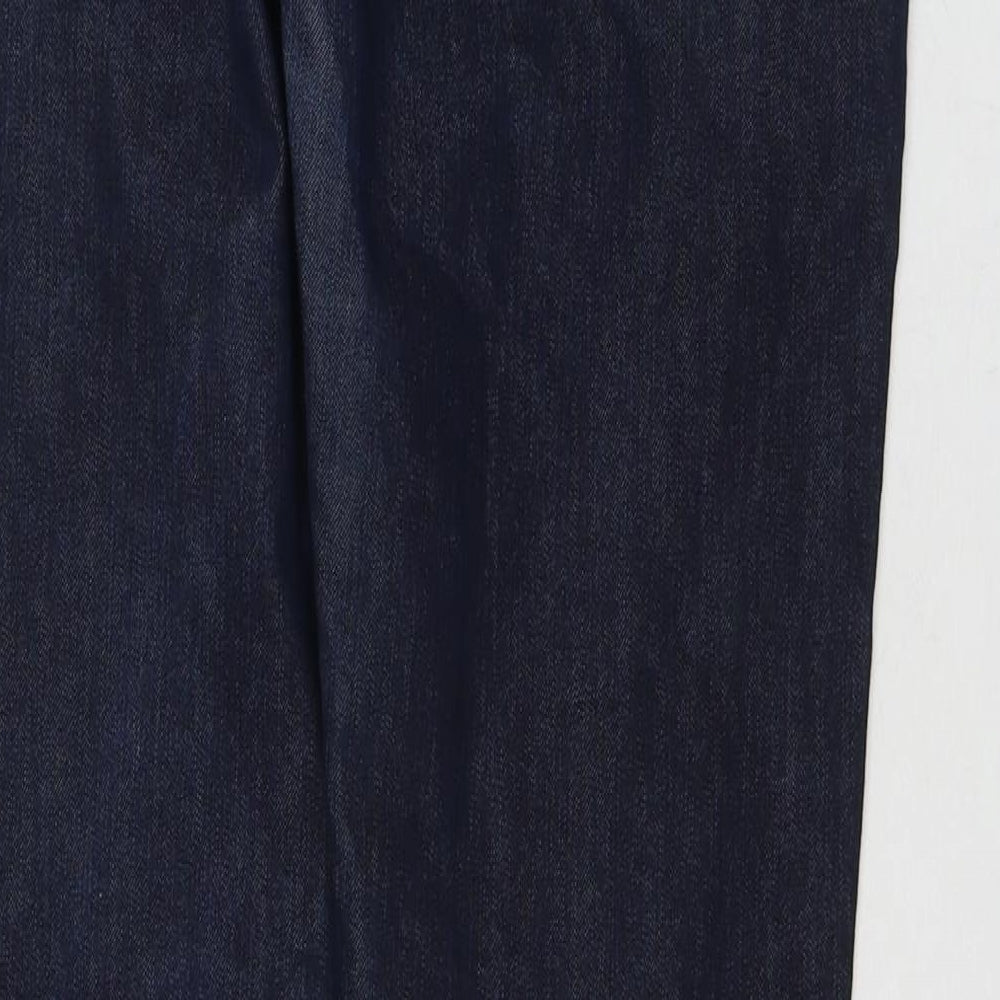 Gap Mens Blue Cotton Skinny Jeans Size 32 in L30 in Regular Zip