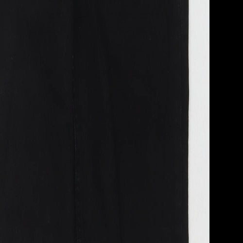 Bershka Womens Black Cotton Skinny Jeans Size 8 L28 in Regular Zip
