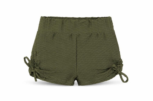 Originals Womens Green Polyester Hot Pants Shorts Size L L3 in Regular