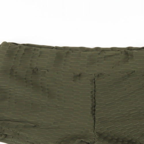 Originals Womens Green Polyester Hot Pants Shorts Size L L3 in Regular