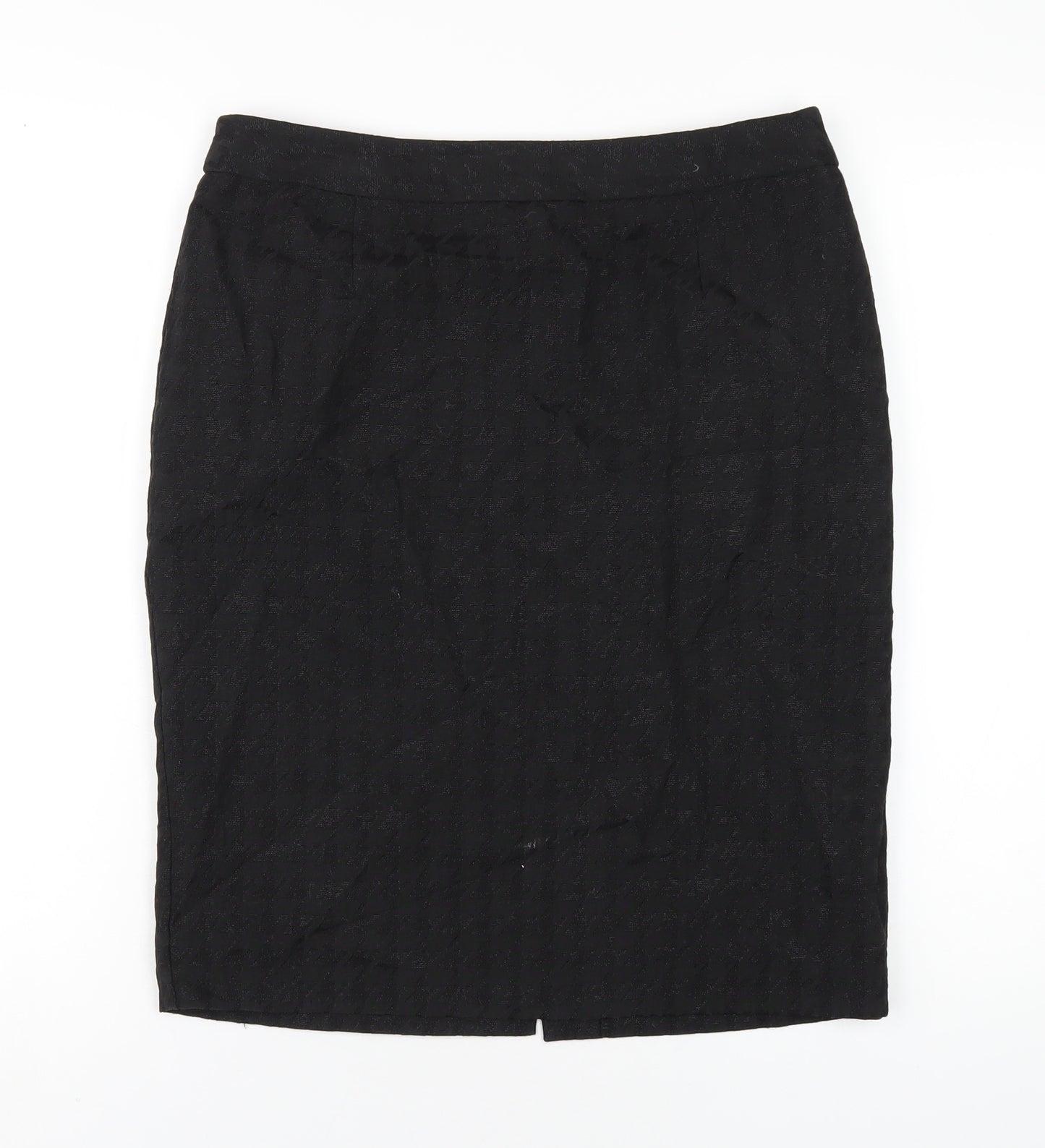 Principles Womens Black Polyester Straight & Pencil Skirt Size 12 Zip