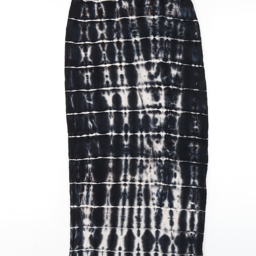 Sparkle & Fade Womens Black Viscose Straight & Pencil Skirt Size XS
