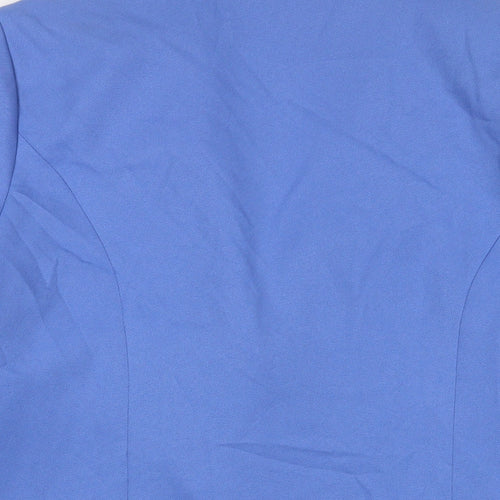 Damart Womens Blue Jacket Blazer Size 18 Button