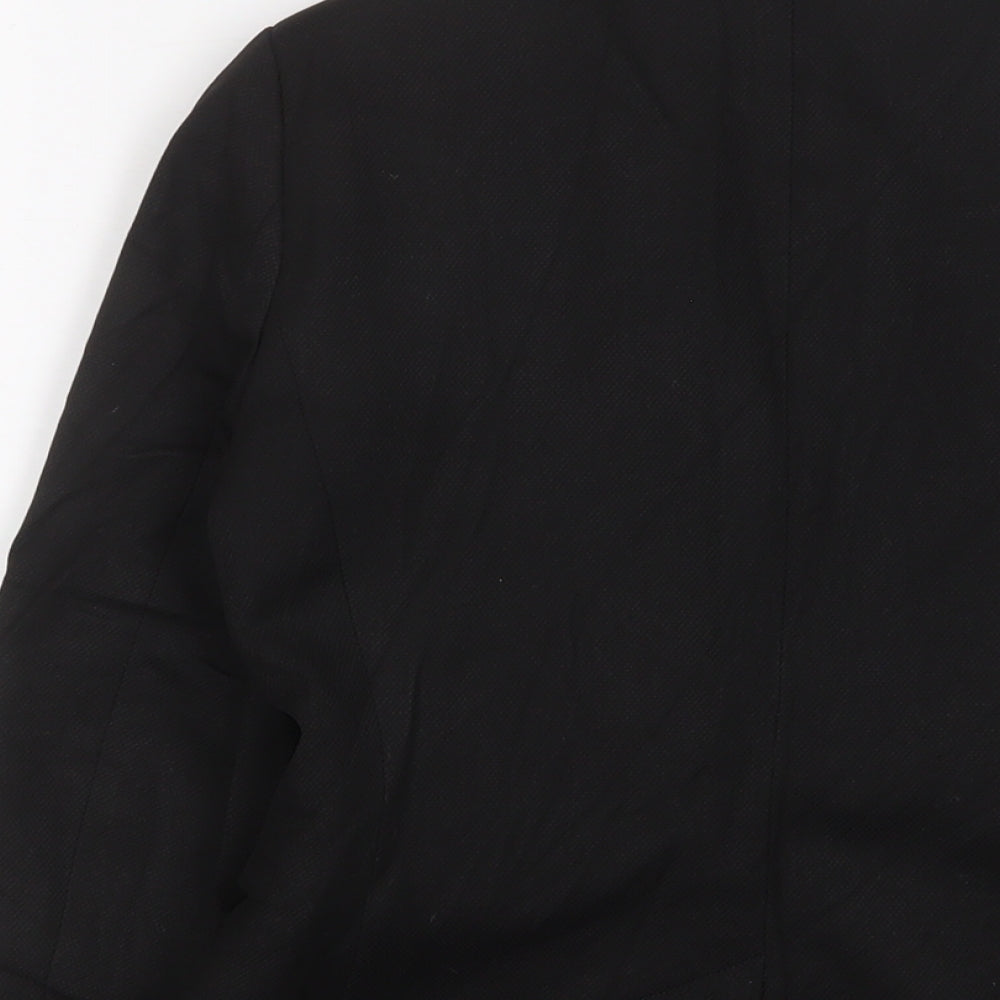 NEXT Womens Black Jacket Blazer Size 6 Button