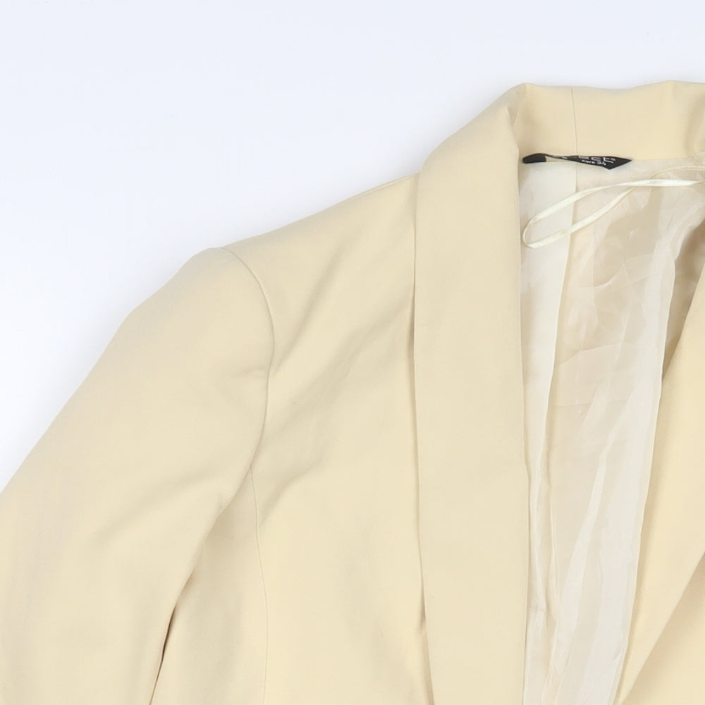 Select Womens Yellow Jacket Blazer Size 6 - Open