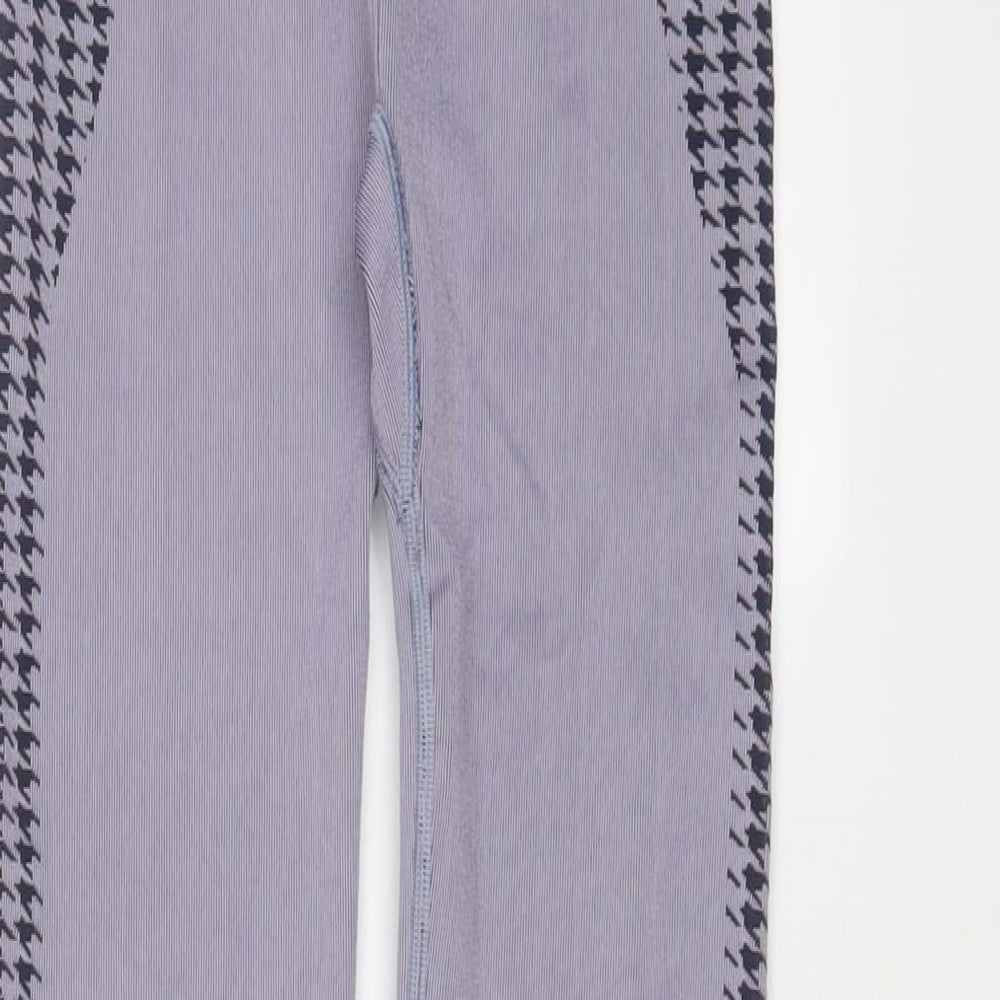 ASOS Womens Purple Polyamide Capri Leggings Size M L20 in