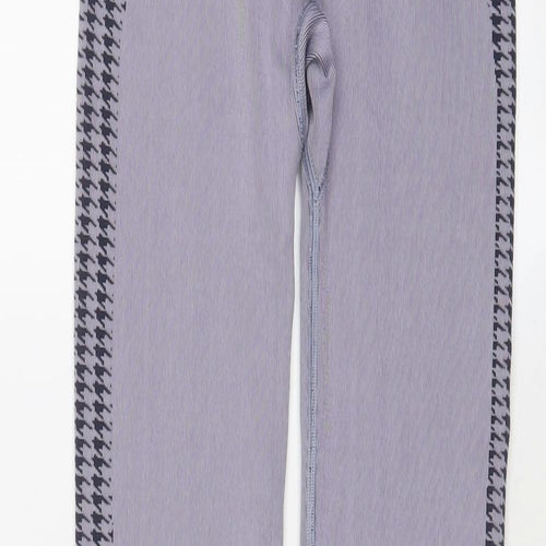 ASOS Womens Purple Polyamide Capri Leggings Size M L20 in