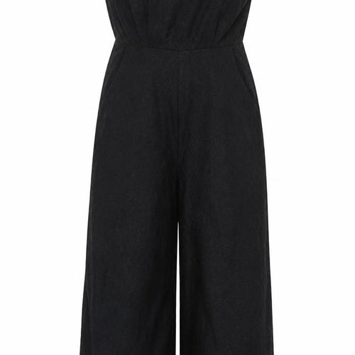 Missguidd Womens Black Polyester Jumpsuit One-Piece Size 12 L16 in Zip