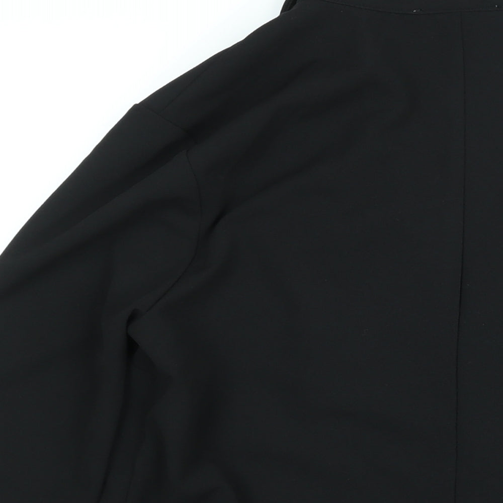 ASOS Womens Black Jacket Blazer Size 8 Button