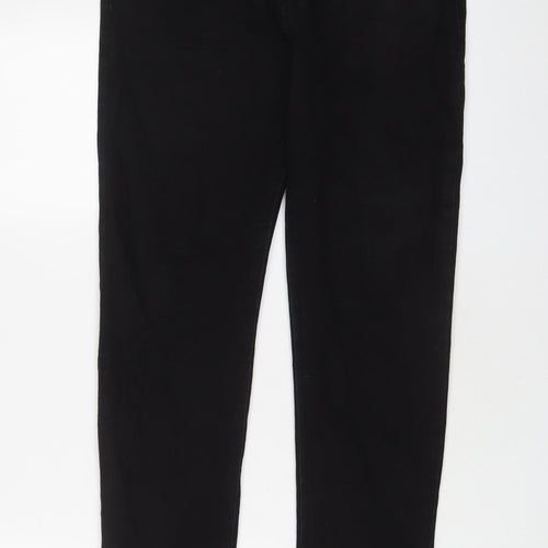 ASOS Womens Black Cotton Skinny Jeans Size 30 in L30 in Regular Zip