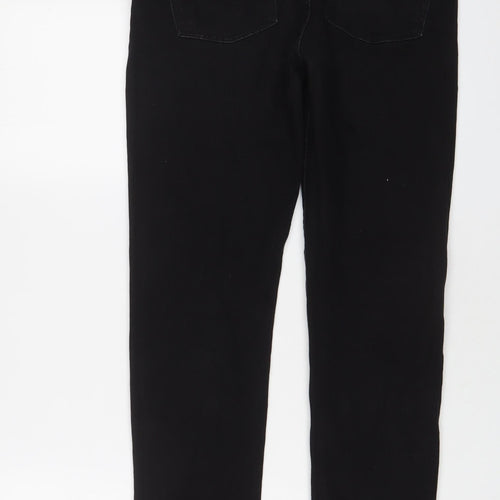 ASOS Womens Black Cotton Skinny Jeans Size 30 in L30 in Regular Zip