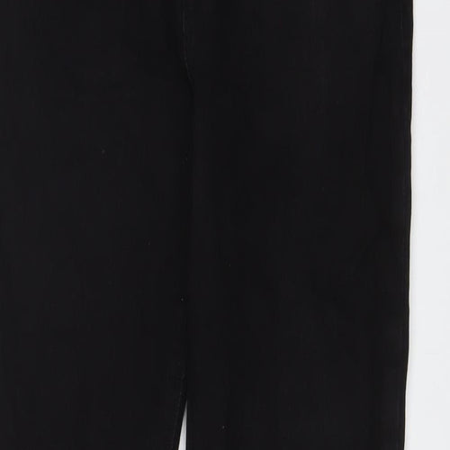 ASOS Womens Black Cotton Skinny Jeans Size 30 in L30 in Regular Zip